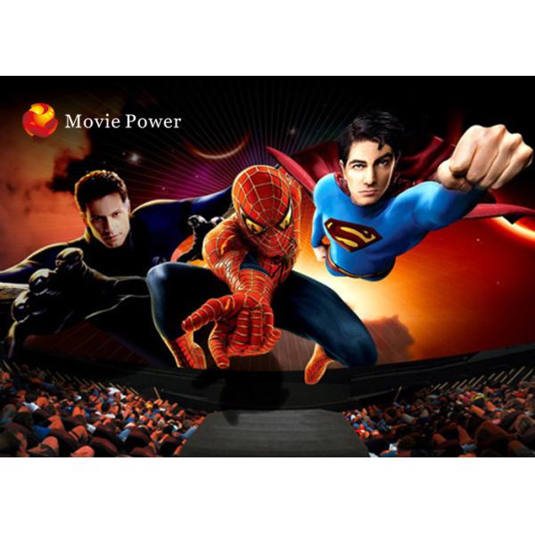 High Definition Projector Dynamic 4D Cinema Equipment With Back poking / Air Injection