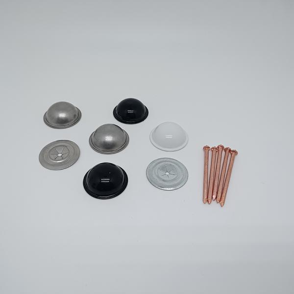 22mm Aluminum Insulation Dome Caps Wall Rock Wool Capped Starlock Washers