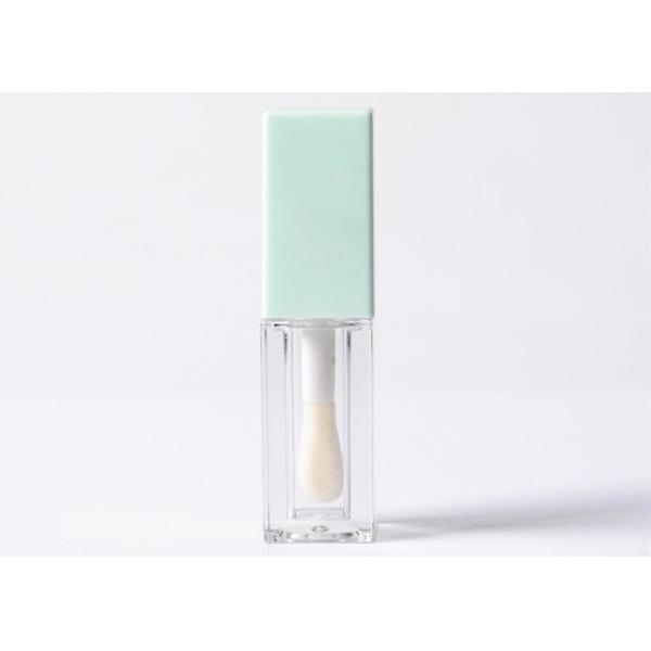 Square 5ml Purple Green Lip Gloss Tube Custom logo Empty Lip Gloss Tube Cosmetic Packaging