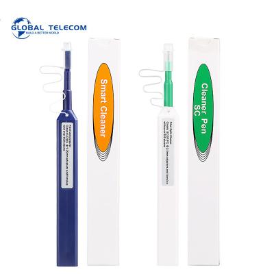 Ftth Fiber Optic Assembly , 1.25mm SC One Click Fiber Cleaning Pen