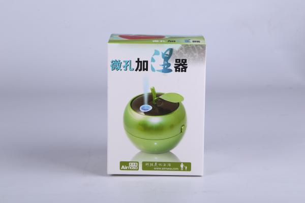 Humidificateur ultrasonique de voiture USB en forme de pomme 5V 50ML/H pour la maison et la voiture
