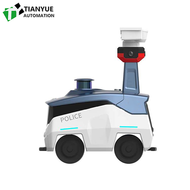 High-Strength Metal Alloy UGV Chassis with 1.6m/s Maximum Speed and -19° to 55° Operating Range for Outdoor Autonomous Mobility