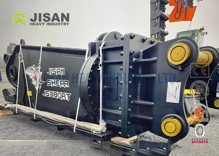 Heavy Duty Eagle Shear Hydraulic Demolition Shears Scrap Steel For Excavator.