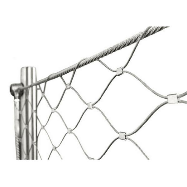 High Safety Stainless Steel Woven Wire Mesh Easy Installation Wear Resisting