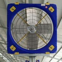 Ventilador de circulação de alta eficiência com motor PMSM fornecendo fluxo de ar de 28273 m3/h