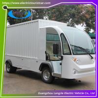 Professional 7.5KW AC Motor Electric Luggage Cart 2 Seats Electric Transit Van For Hotel
