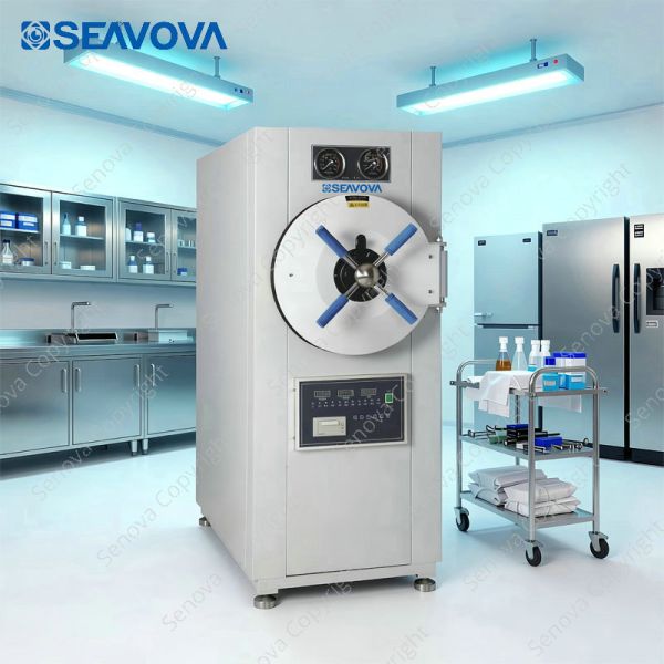 200L Horizontal Cylindrical Autoclave HCPS-D200