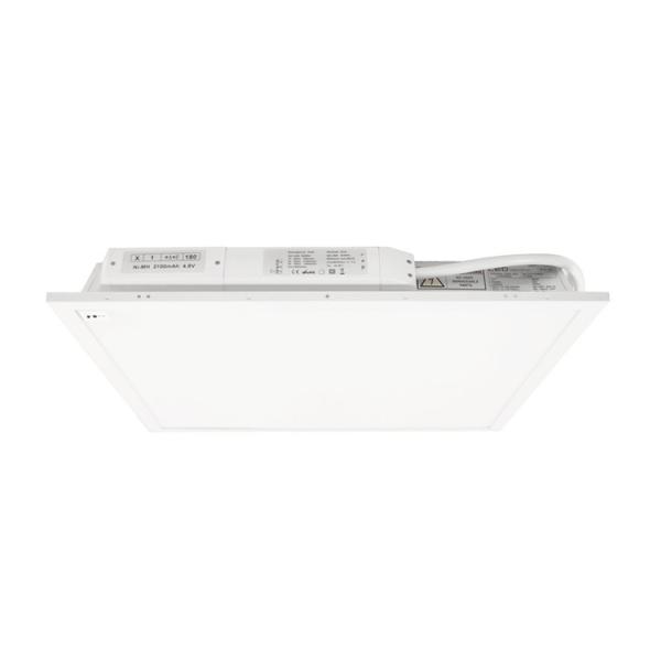 PMMA Diffuser Emergency LED Panel Light with 0-10V Dimmable,  Isolated and Flicker Free Driver