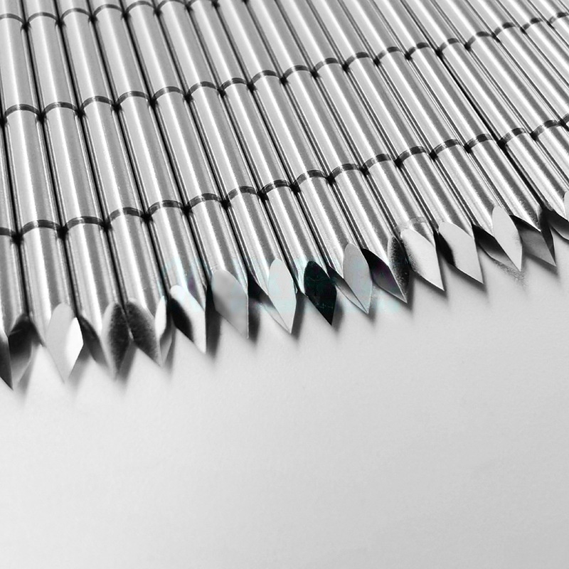 304 Stainless Steel Piercing Needle With Scale Sandblasted Sharpened