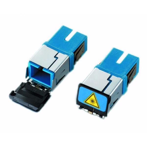 OM4 SC ПК фланца стекловолокна MM Aqua переходника симплексного