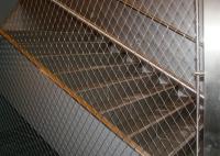 Red de acero inoxidable de 2,5 mm para barandillas de escaleras