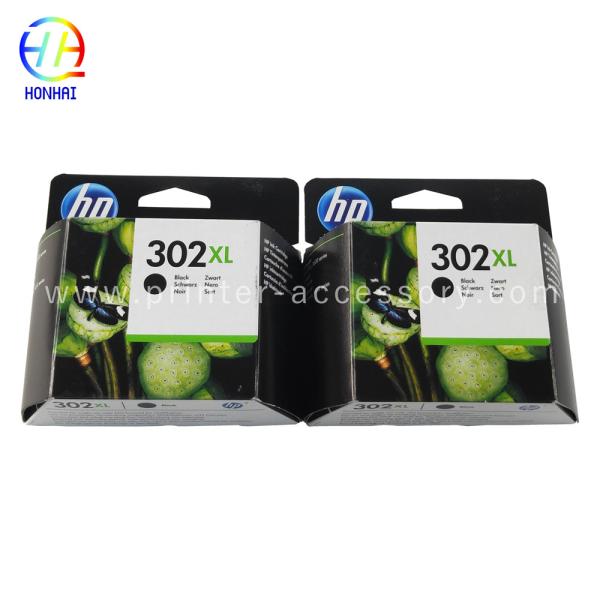 Высокопроизводительный черный чернильный картридж для принтера HP 302XL Deskjet 3630 3632 3634 Envy 4520 4525 Officejet 3830 3833