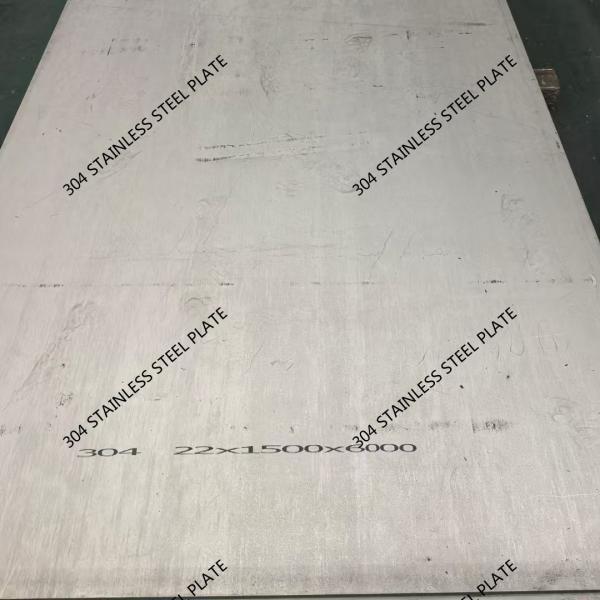 Hot Rolled 304 Stainless Steel Plate Thickness 6- 50mm Width 1500mm 1800mm 2000mm