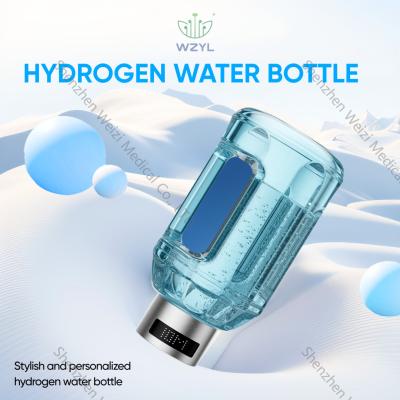 New Style High Capacity 1500ml USB Rechargeable Portable Hydrogen Water Generator Bottle