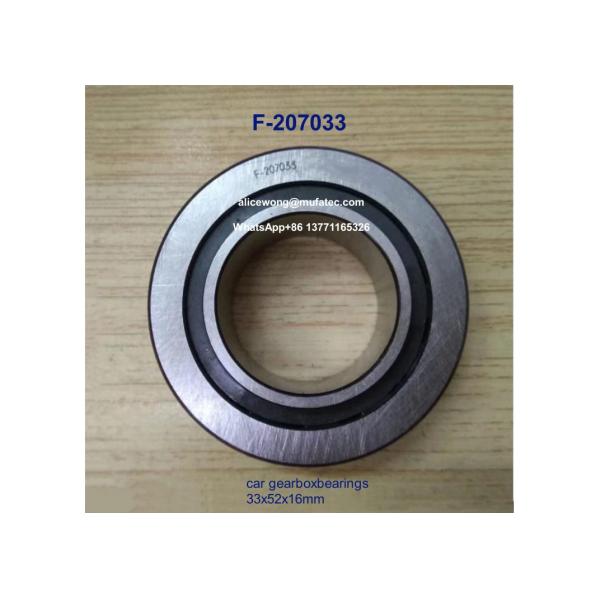 F-207033 подшипники для автомобильных перевозок цилиндрические роликовые подшипники 33x52x16 мм для ремонта и обслуживания автомобилей