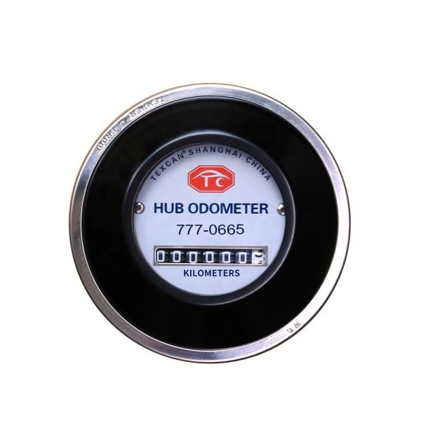 110mm Diameter Steel Hubodometer for TEXCAN MILE 777-0665 Truck Trailer Installation