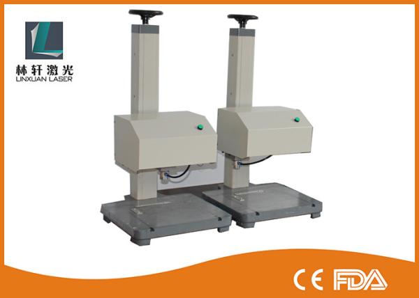 Deep / Clear Dot Peen Marking Machine 120mm X 80mm Marking Area For Plate Marking