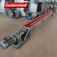 Máquina de alimentação por parafuso de lodo em forma de U Sistema de transportador de parafuso tubular transportador OEM