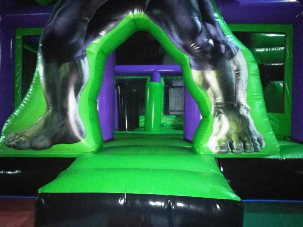 Giant Sports  Kids Inflatable Bounce House Castle Hulk  Design Family Use
