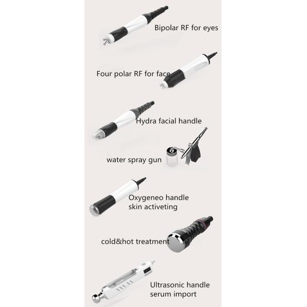 Машина Dermabrasion воды Hydrafacial заботы кожи, машина Aqua двигателя кислорода лицевая