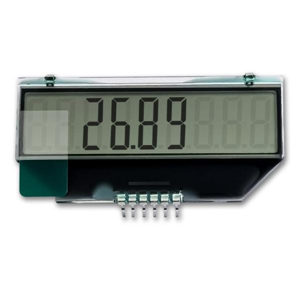 Exposição de segmento preta do Lcd sete 3 volts para o ODM da arma da temperatura disponível