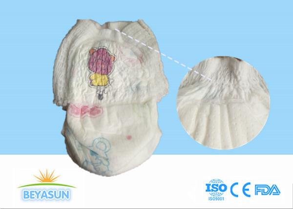 Custom Printed Pull Up Night Nappies / Pull Up Diapers For Toddlers