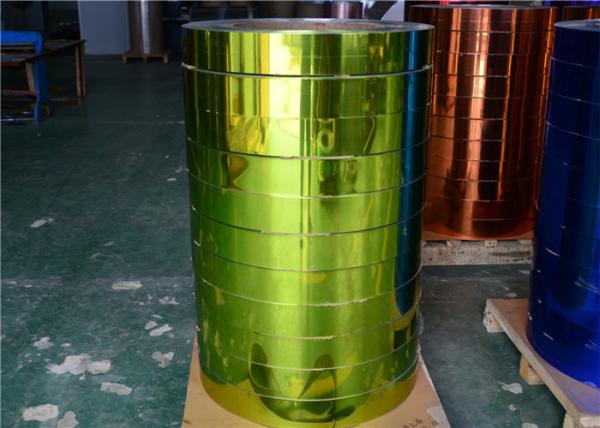 Colorful Aluminum Metal Strips , Aluminium Flat Stock Customized Width Household Appliance