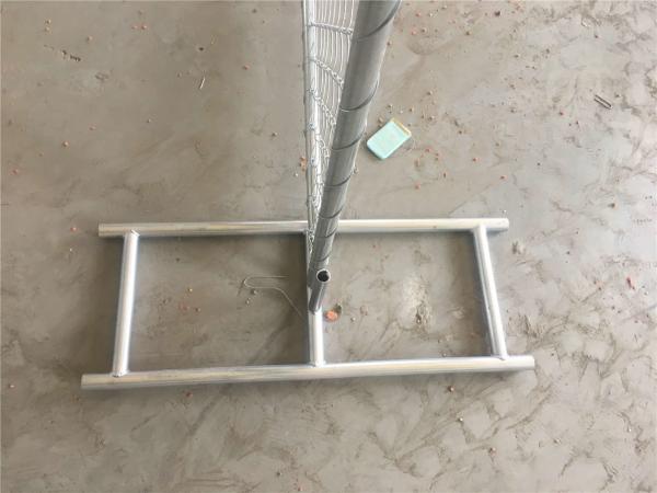 chain link temporary construction fence panels 6FT X 10F Mesh 2 3/8  x 2 3/8 ( 60mm x 60mm ) x 12 gauge wire