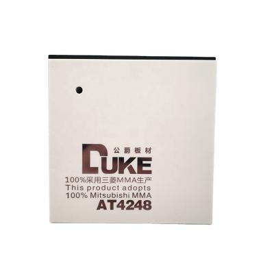 SPA White Plexiglass Sanitary Acrylic Sheets 4x8 2mm 2.5mm 2.8mm