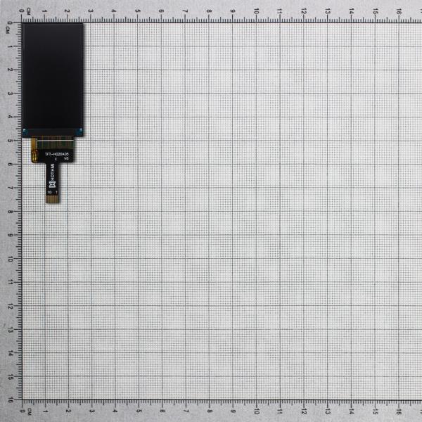 2.0 inch 170x320 pixel IPS TFT color LCD display SPI wide temperature