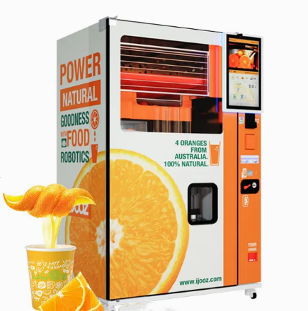 Беспроводной автомат 220V фруктового сока кода QR - 240V 50Hz Frost охлаженный воздухом свободно