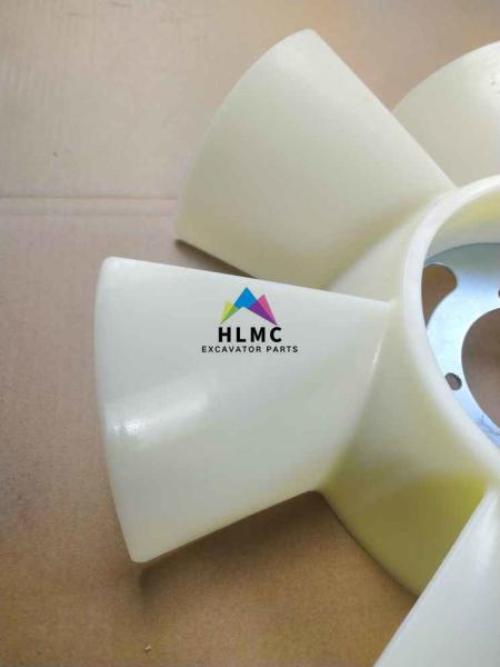 PC40 Excavator Diesel Engine Cooling Fan Blade Rubber Mateial 47X48X13 cm