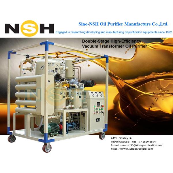 Облегченный очиститель масла 18000L/H трансформатора вакуумирует мобильное очищение масла