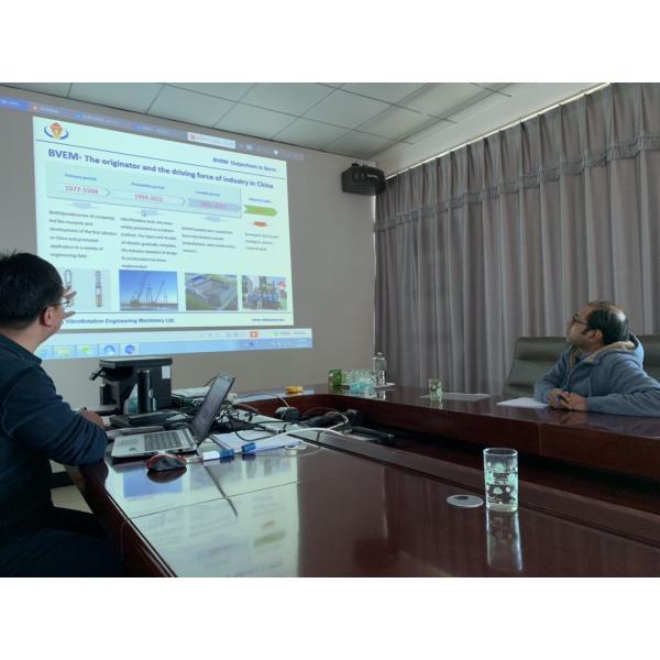Vibro Densification Bottom Feed Vibroflot 180 кВт с системой сухого метода