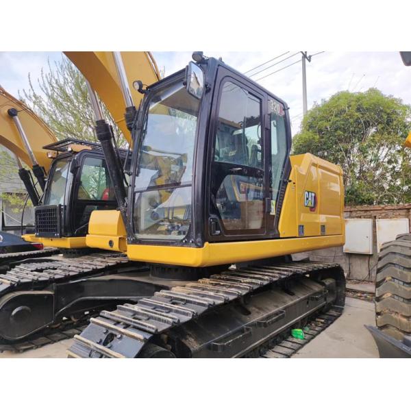 8000 kg Peso de trabalho 90% Excavadora média Carter usada com direção de balde de retroescavadeira