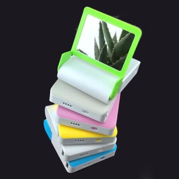 power bank with cosmetic mirror for ladies