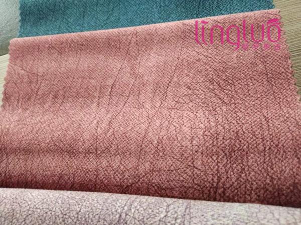 270GSM Printed Holland Velvet Fabric Embossed Fabric Painting Sofa Protectors