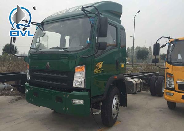 China Cheap Price 140hp 4x2 Howo Sinotruk 10 Ton Light Cargo Van Truck