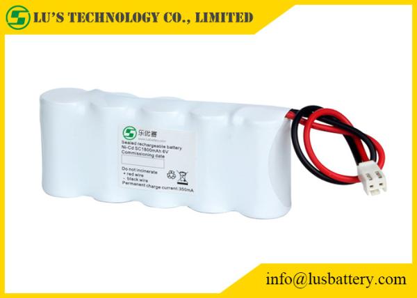 High Reliability 6v 1800mah Battery Pack Rechargeable Battery 1800mah 
