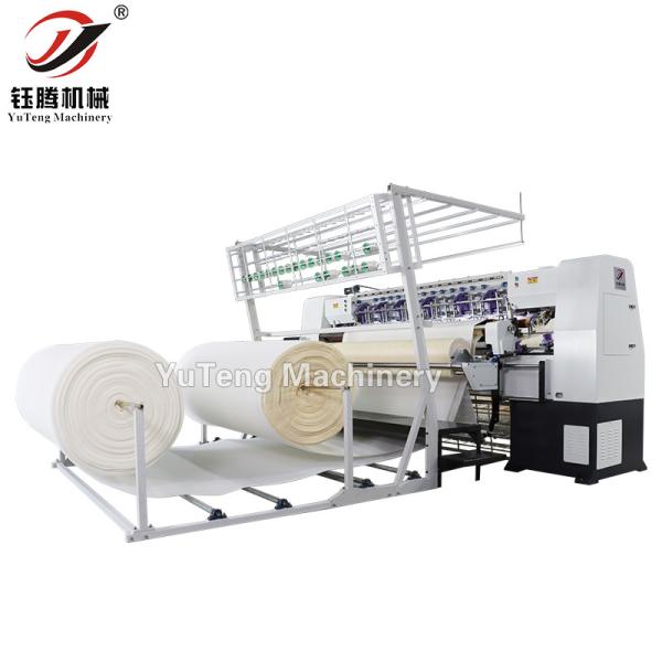 Computerized Non-Shuttle Multi-Needle Mattress Quilting Machine with 2450mm Quilting Width, 100-1000r/min Speed, and 80mm Max Sewing Thickness