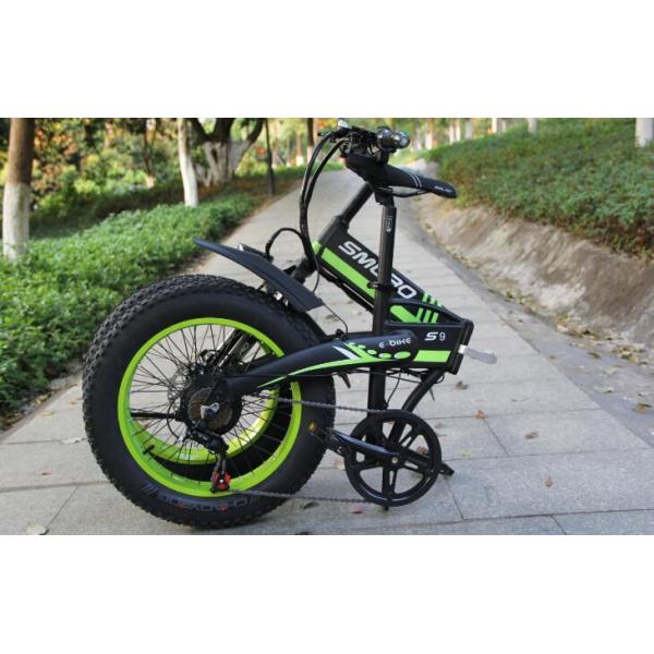 Safe Electric Folding Bike , 20 Inch Fold Up Electric Bike 120 KG Max Load