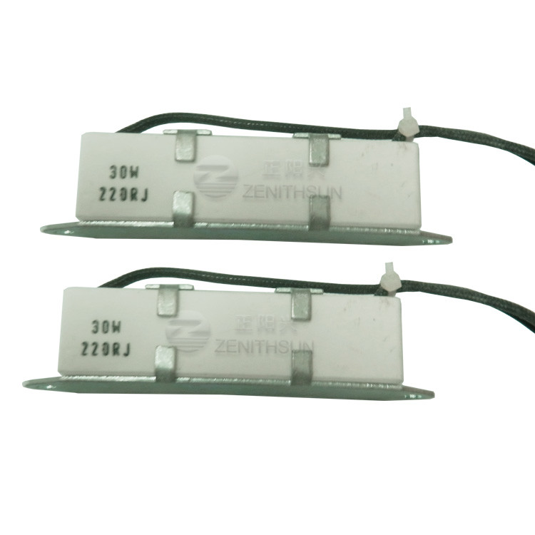 провода индуктивности резистора цемента 30W 220R сила керамического низкого обветренная