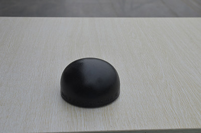 Батт сварил безшовный цвет 2mm-25mm черноты крышки стальной трубы углерода Hdg