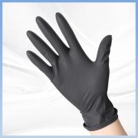 Blanco Negro Azul Trabajo Guantes de látex Guante de látex Limpieza Guantes de examen de látex
