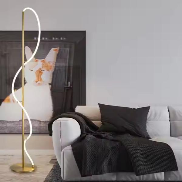 Diseño postmoderno dormitorio sala de estar sala de exposiciones vertical estudio de arte lámpara de suelo lámpara de piso personalizada