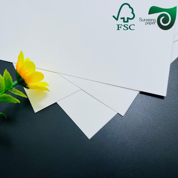 FSC 200gsm Virgin White Kraft Paper Rolls 24   35  Perfect For Making Paper Bags