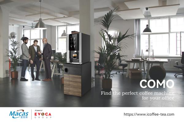 Distributeur automatique de café 220V 2000W avec écran tactile 15,6 pouces