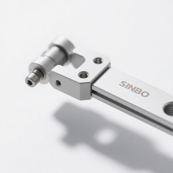 Enlace de pinza neumática para robot industrial de alta precisión, diseño robusto y duradero para aplicaciones de manipulación de materiales, montaje y alimentación de máquinas automatizadas