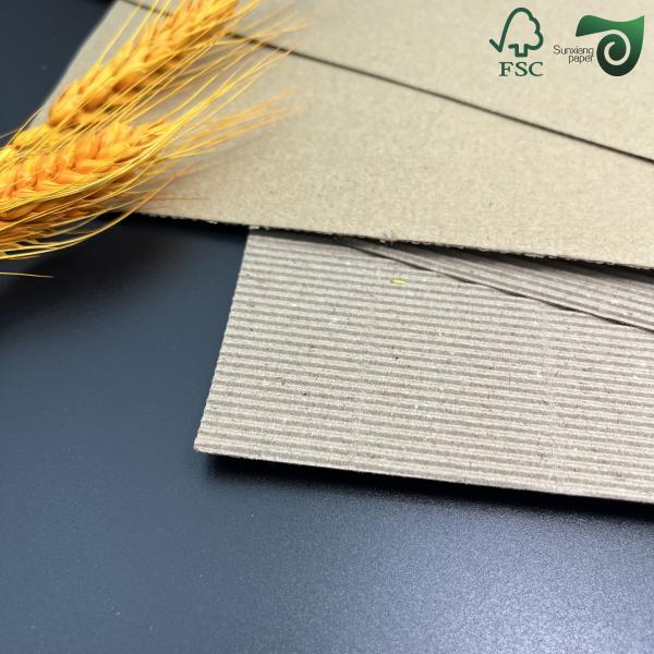BF FSC 120g E Flute Corrugated Paper With Excellent Heat Insulation