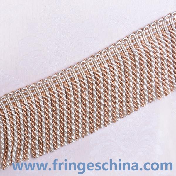 Fashion wholesale rayon custom OEM bullion fringe for sofa pillow cushion decoration
